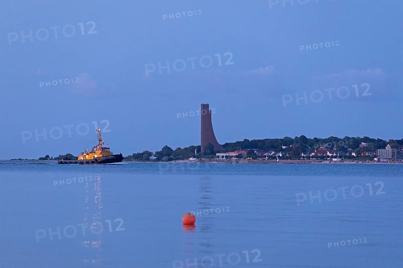 Tugboat, Naval Memorial, Laboe, Kiel Fjord, Schleswig-Holstein, Germany