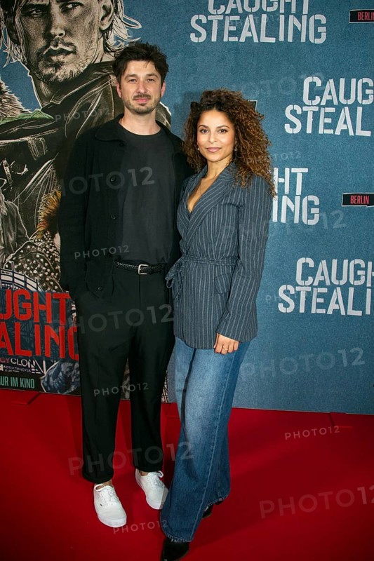Sorin Stanciu and Patricia Meeden, CAUGHT STEALING (in cinemas from 28.08.2025), exclusive screening at the ASTOR Film Lounge, Berlin, 23.08.2025