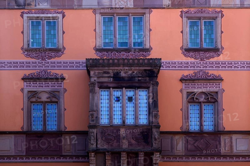 Town Hall, Hôtel de Ville, Market Square, Old Town, Obernai, also Oberehnheim, Bas-Rhin, Grand-Est, Alsace, France