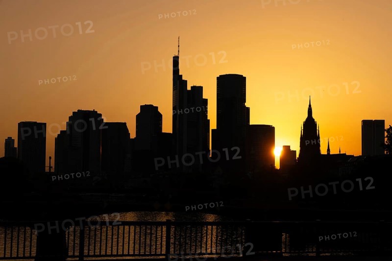 Summer and heat in Frankfurt am Main (Hesse, Germany), Frankfurt am Main, Hesse, Germany
