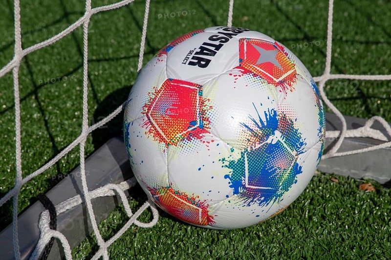 Close-up of the 2025/26 Bundesliga match ball (symbolic image)