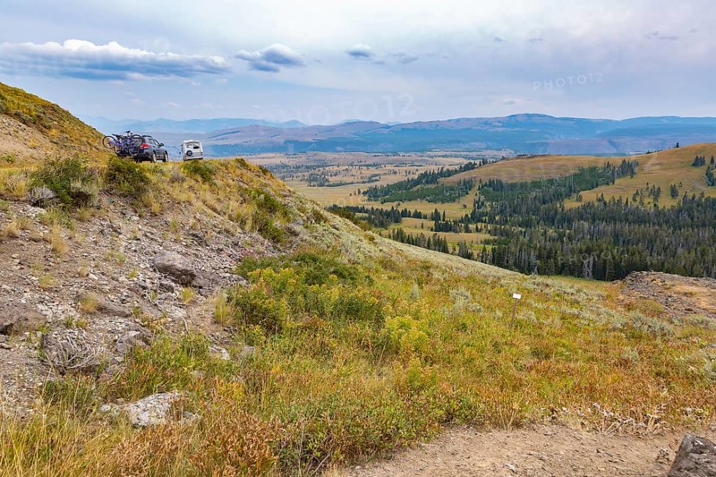 180822_011 Grand Loop Road - North Loop between Canyon Village and Tower-Roosevelt areas in Yellowstone National Park, Wyoming