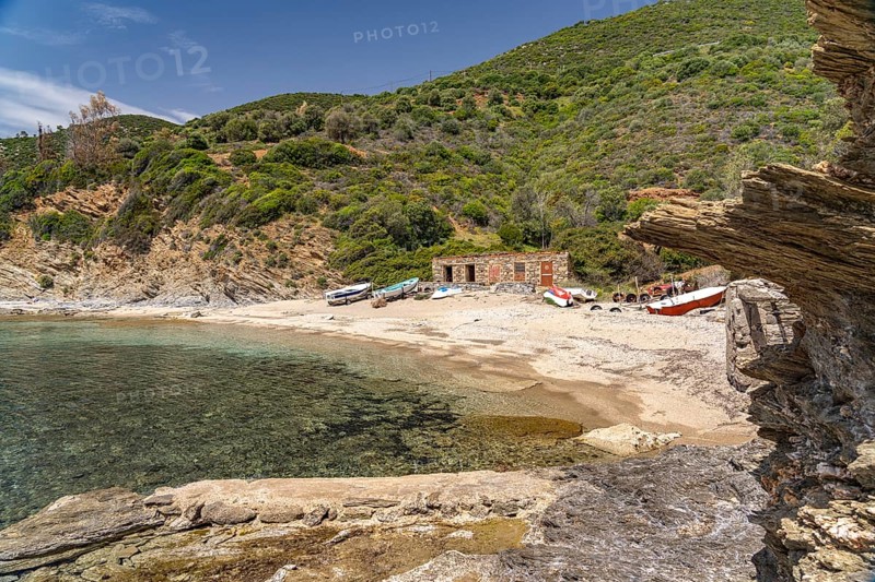Kalamos beach, Euboea or Evia island, Greece