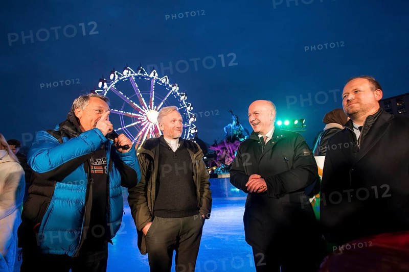 Kai Wegner, Governing Mayor of Berlin, at the opening of the Berlin Christmas Market on Alexanderplatz, Berlin, 24.11.2025