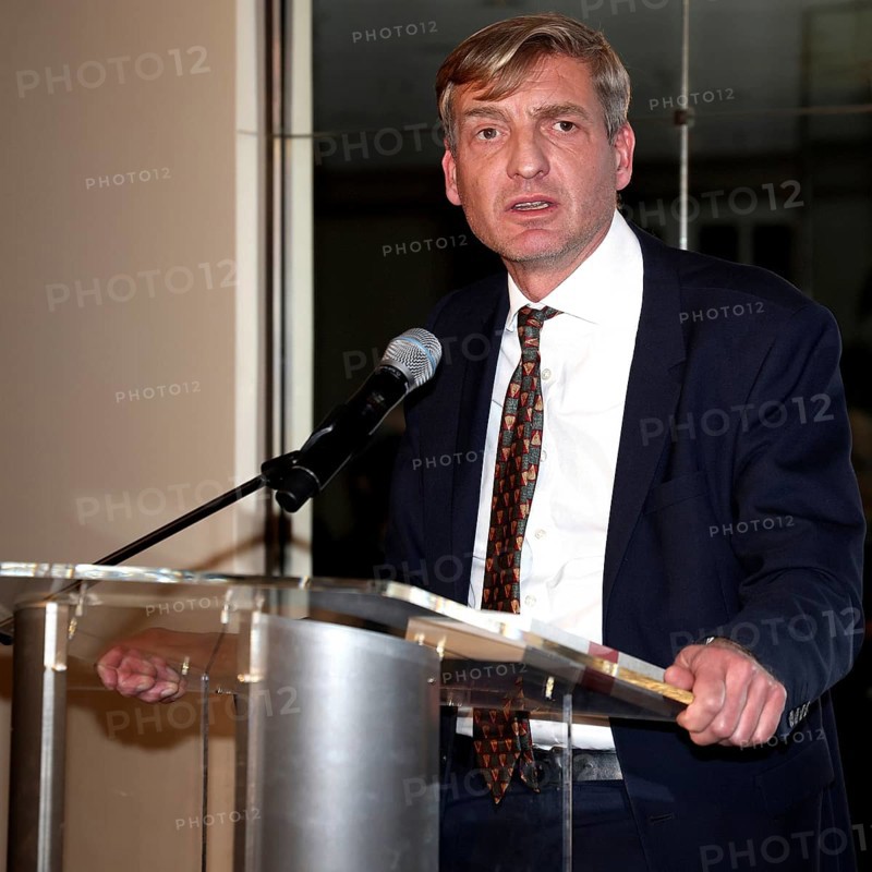 Uwe Neumärker at the Prize for Civil Courage against Right-Wing Radicalism and Anti-Semitism, 19th Charity Dinner Room of Names in Berlin's Hotel Adlon on 24.11.2025