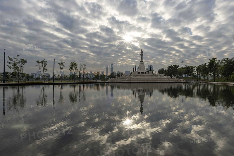 King Rama IX Monument, King Rama IX Memorial Park, Dusit District, Bangkok, Thailand