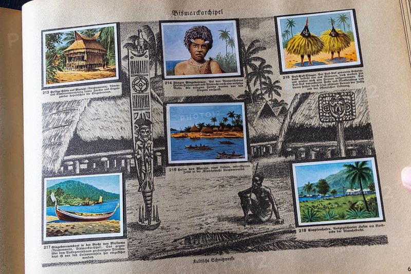 German colonies. Bismarck archipelago. An anthology published by Cigaretten-Bilderdienst Dresden from 1936. Germany