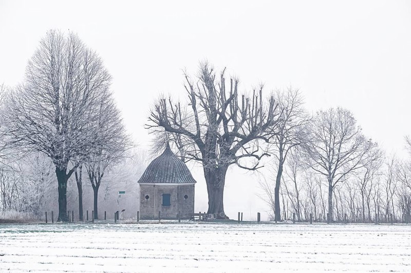 Bergkapelle auf dem Schöppinger Berg, Schöppingen, Münsterland, North Rhine-Westphalia, Germany