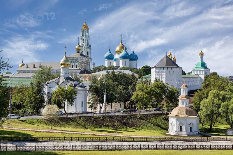 The Holy Trinity-St.Sergius Lavra. Sergiev Posad. Moscow oblast. Russia