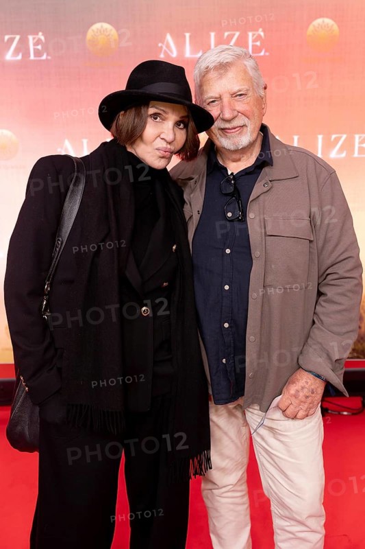 Anouschka Renzi and guest at Cirque du Soleil Alizé world premiere at the Berliner Theater am Potsdamer Platz on 20.11.2025