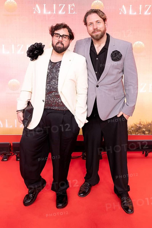 Steven Preisner and Florian Gibki at the Cirque du Soleil Alizé world premiere at the Berliner Theater am Potsdamer Platz on 20.11.2025-20.11.2025 in Berlin