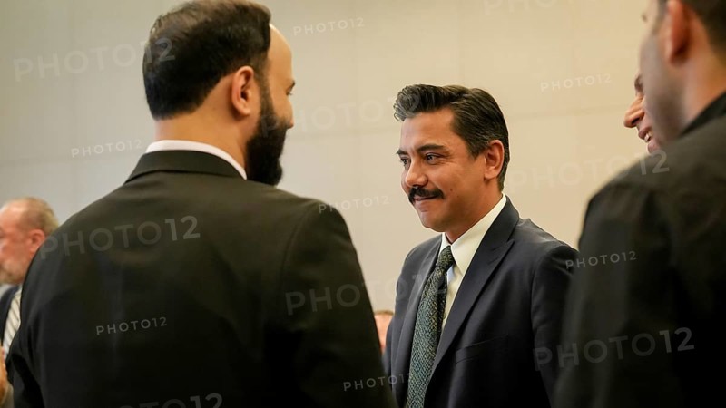 Gaziantep, Turkey – November 20, 2025: Gaziantep Deputy Governor Sedat Sezik welcomed Aleppo Governor Azzam Al-Ghareeb during an official visit to the province. Their discussions focused on strengthening cooperation, expanding joint coordination, and enhancing institutional ties between Gaziantep and Aleppo, Gaziantep, Gaziantep, Turkey