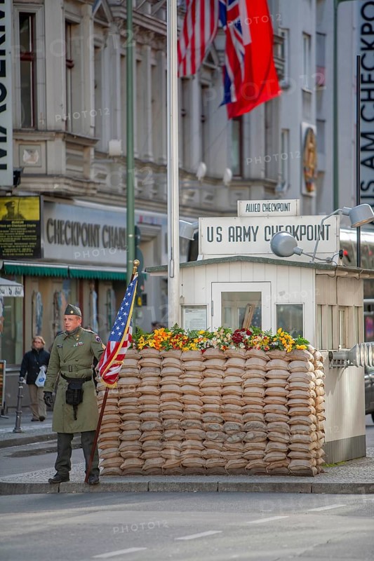 US Army Checkpoint Charlie Berlin Germany