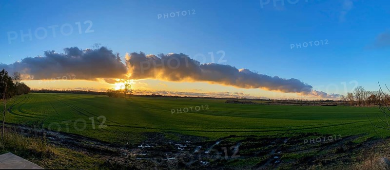 Billwerder, Oberbillwerder, Germany, Europe Hamburg, spatial planning, cityscape, urban planning, building site, urban planning, weather, cloud road, cold air, hair dryer effect, meteorology, cumulus