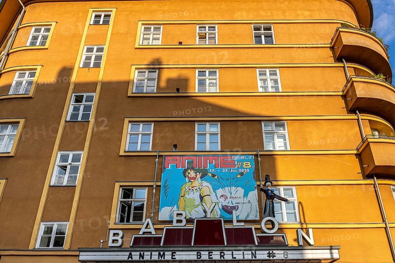 Kultkino Babylon am Rosa Luxemburg Platz, arthouse cinema opened in 1929, some of whose films are accompanied by a live orchestra, Berlin, Germany