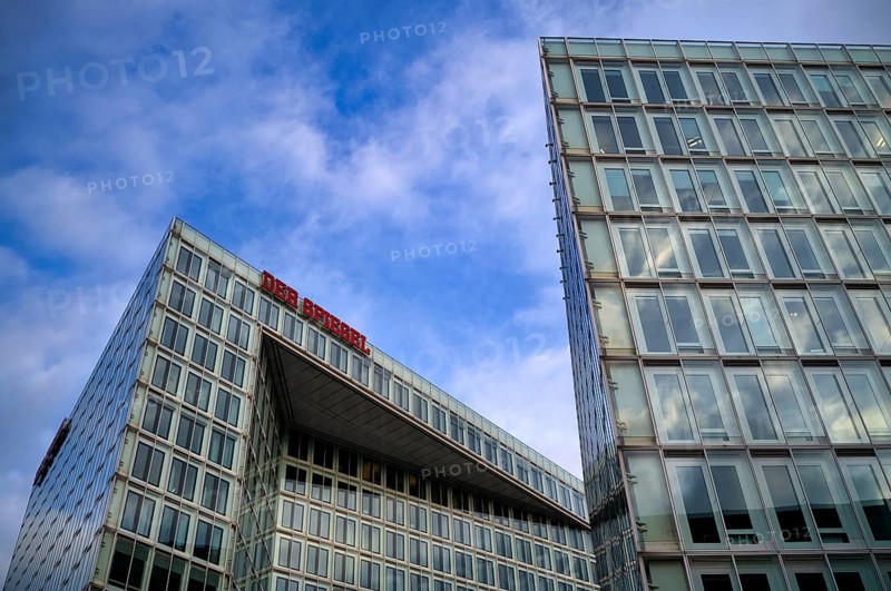 Verlagshaus Der Spiegel, logo, Spiegelgebäude, Hafencity, Free and Hanseatic City of Hamburg, Germany