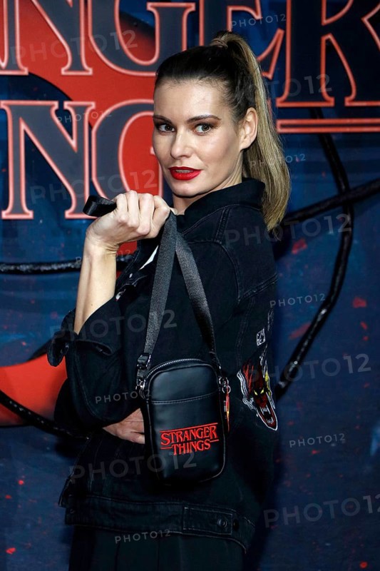 Rebecca Kunikowski at the Stranger Things fan event in Hangar 7 at Tempelhof Airport in Berlin on 18.11.2025