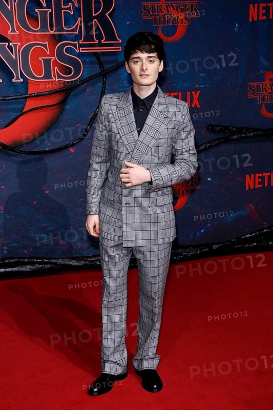 Noah Schnapp at the Stranger Things fan event in Hangar 7 at Tempelhof Airport in Berlin on 18.11.2025