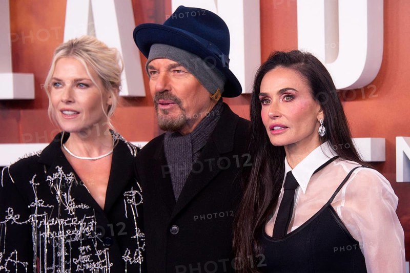 Billy Bob Thornton, Demi Moore, Ali Larter (cast), LANDMAN, red carpet for the European premiere of the second season of the Paramount+ series at ZOO PALAST, Berlin, 14.11.2025
