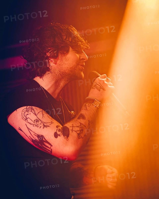 Tom Grennan live on Grennan '25 tour at Bi Nuu in Berlin on 13.11.2025
