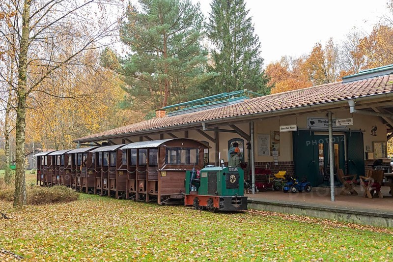 Tister Bauernmoor, railway station, Burgsittensen e.V., Tiste, Samtgemeinde Sittensen, Lower Saxony, Germany