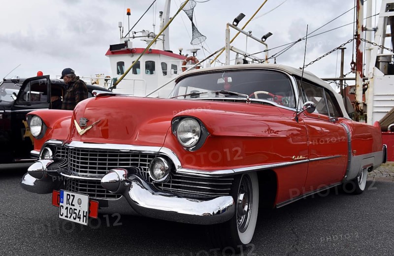 Cadillac Eldorado Convertible at classic car meeting in Büsum, Schleswig-Holstein, Germany