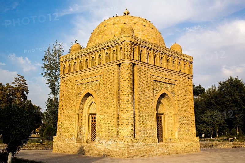 Samanid Mausoleum, a masterpiece of simplicity. Bukhara - the holy city, Uzbekistan