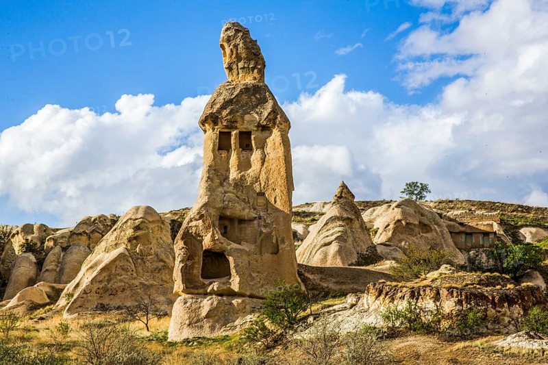 Valley of the Doves, fantastic tuff rock formations, Cappadocia, Turkey