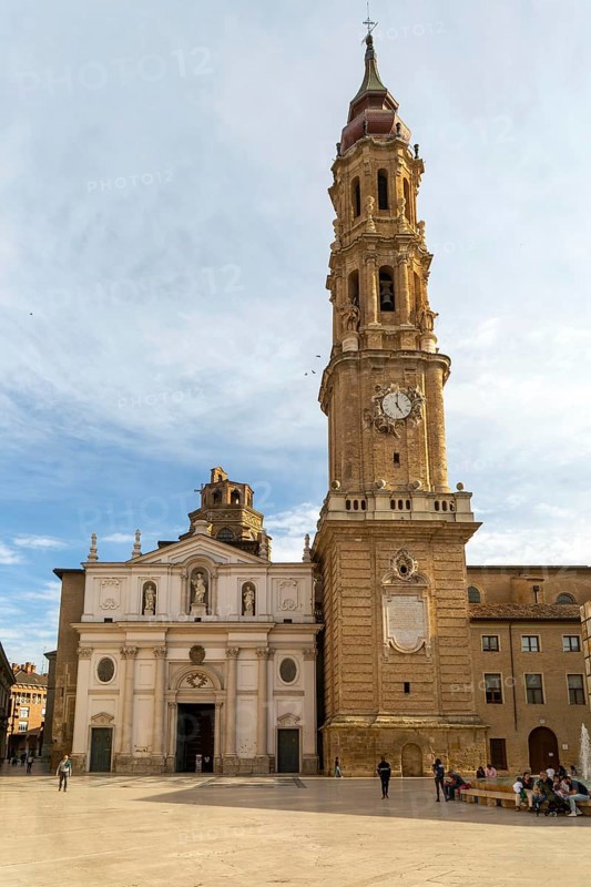 Cathedral church of the Savior of Zaragoza, also known as La Seo, Zaragoza, Aragon, Spain