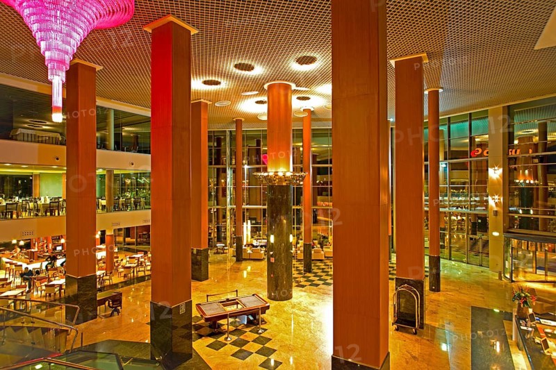 Hotel lobby, hotel lobby, reception, Diamante Beach El Hotel AR Diamate Beach Hotel in Calpe, Valencia, Costa Blanca, Spain