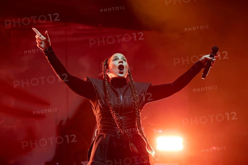 LaFee (real name: Christina Klein) live on Shadow & Light Tour 2025 at Berlin's Tempodrom on 26.10.2025