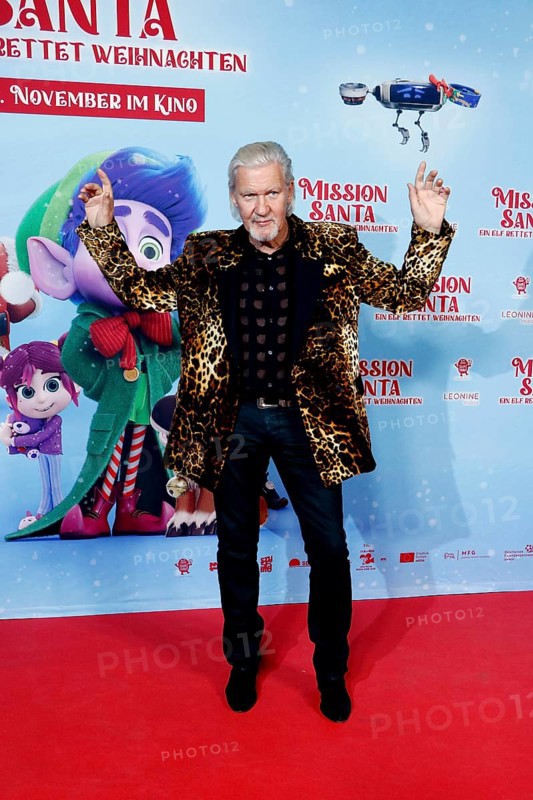 Johnny Logan at a special screening of MISSION SANTA - AN ELF SAVES CHRISTMAS at the Kulturbrauerei in Berlin on 25.10.2025