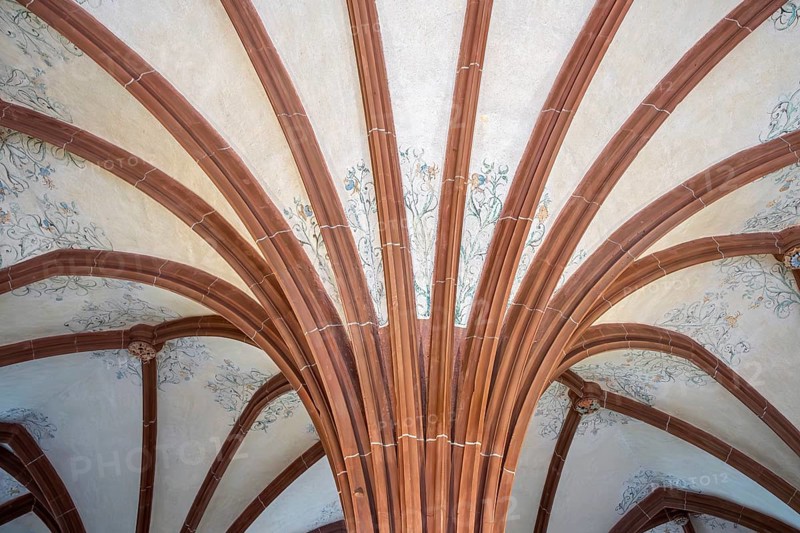 Eberbach Abbey, Cistercian Order, Eltville, Rheingau, Taunus, Hesse, Germany