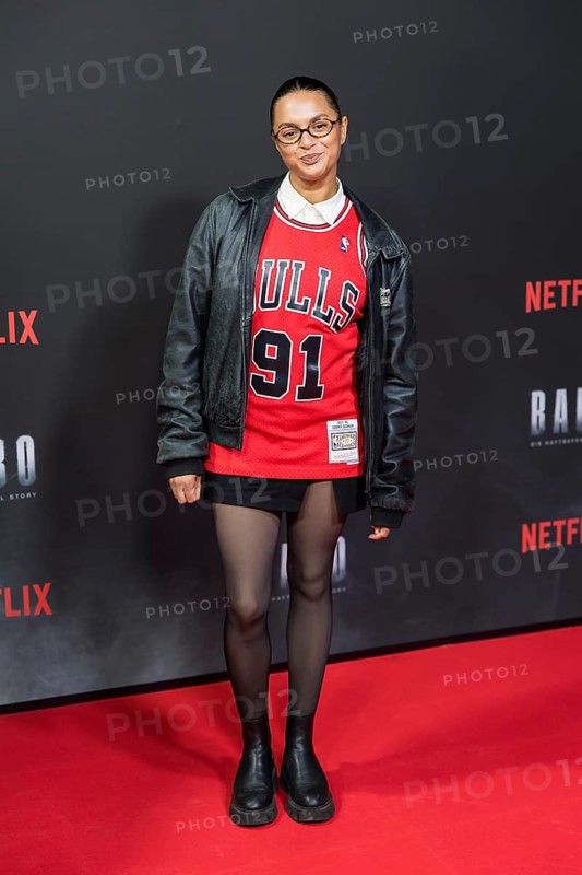 Taneshia Abt at the premiere of the Netflix film Babo in the Astor Film Lounge Berlin on 24.10.2025
