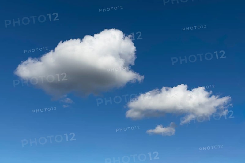 White Stratocumulus clouds against blue sky, international