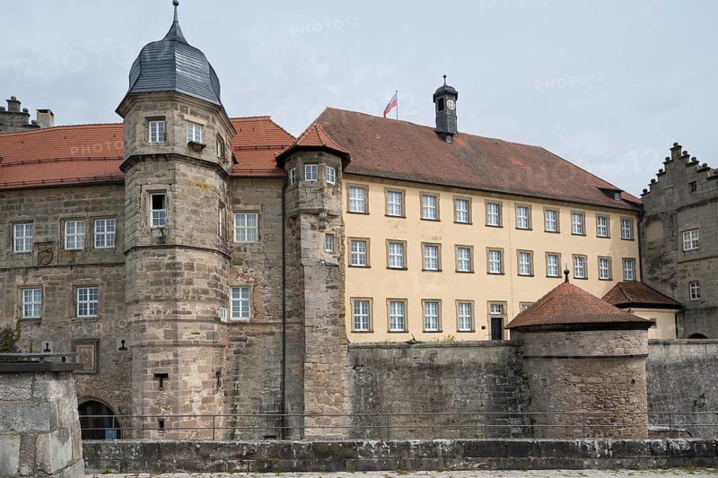 Rosenberg Fortress, Obere Altstadt, Kronach, Upper Franconia, Franconia, Bavaria, Germany