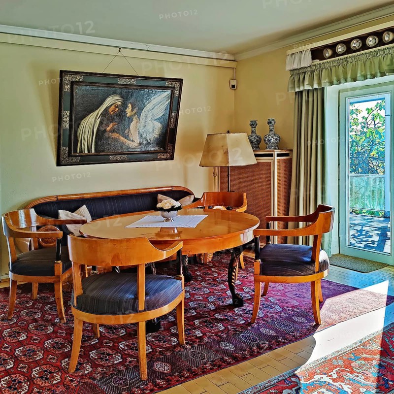 Konrad Adenauer's house, interior photo, Stiftung Bundeskanzler-Adenauer-Haus, Rhöndorf, Bad Honnef, North Rhine-Westphalia, Germany