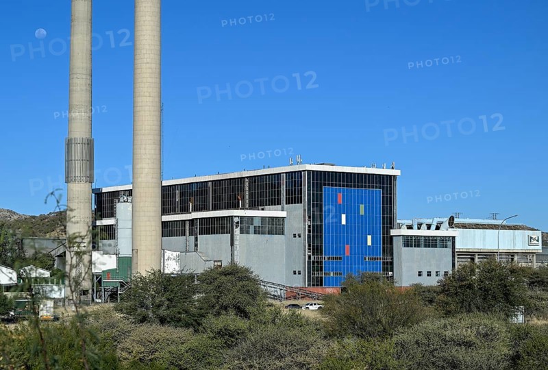 Industrial building of Nam Power, Namibian state electricity supplier, Windhoek, Khomas region, Namibia