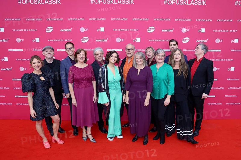 The music group Lautten Compagney Berlin and Asya Fateyeva, Opus Klassik 2025, award ceremony at the concert hall Berlin, 12 October 2025