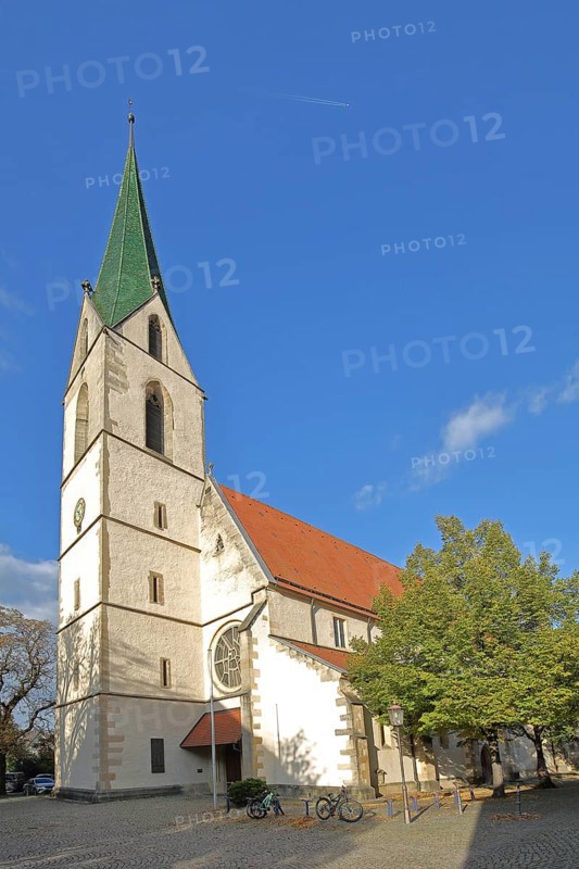 Collegiate Church of St Moriz built 14th century, Rottenburg am Neckar, Neckar Valley, Baden-Württemberg, Germany