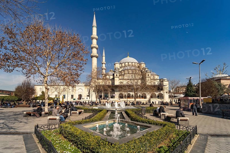 The New Mosque Yeni Camii in Istanbul, Turkey