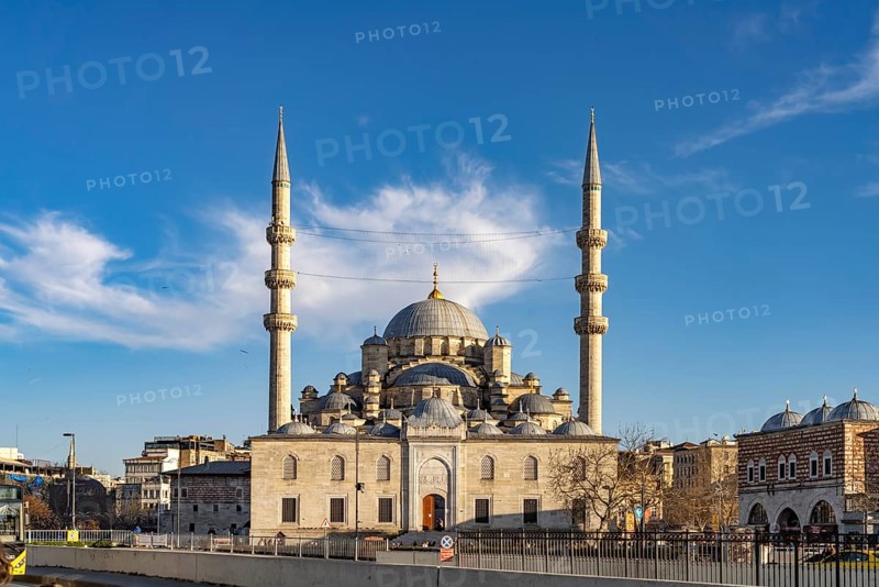 The New Mosque Yeni Cami in Eminönü, Istanbul, Turkey