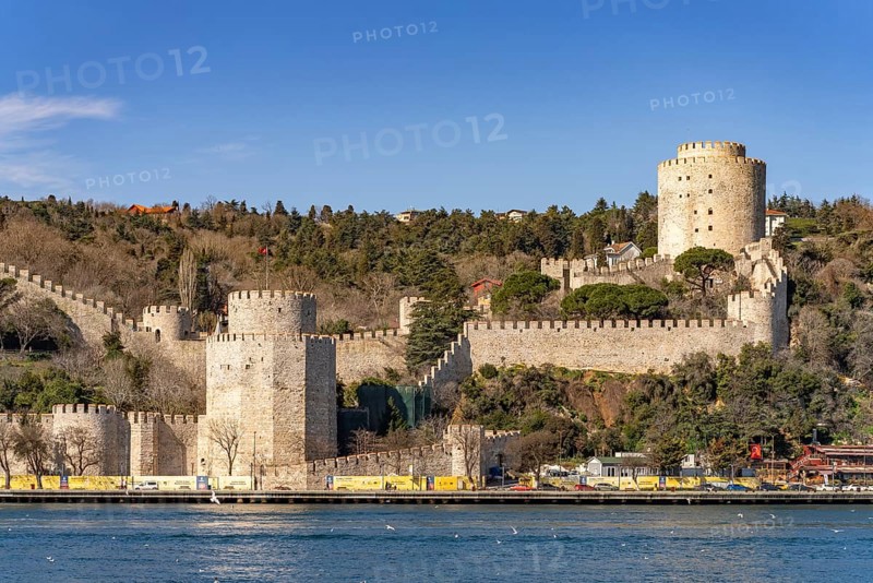 The Rumeli Hisari Fortress on the Bosphorus in Sariyer, Istanbul, Turkey