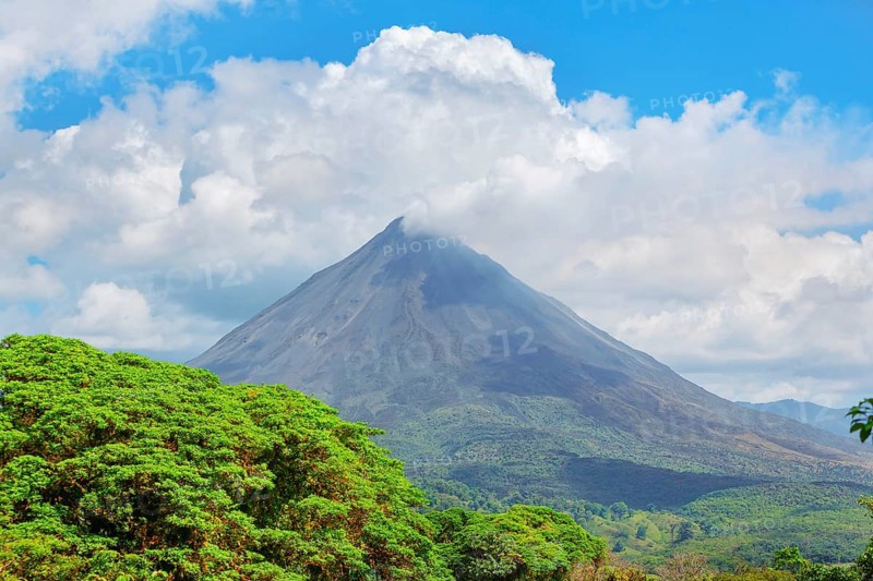 Arenal volcano, Arenal Volcano National Park, La Fortuna, Costa Rica