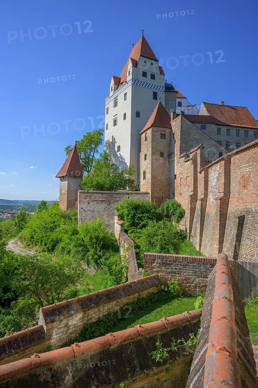 Burg Trausnitz, Landshut, Bayern, Deutschland