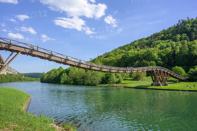 Tatzelwurmbrücke, Randeck, Essing, Bayern, Deutschland