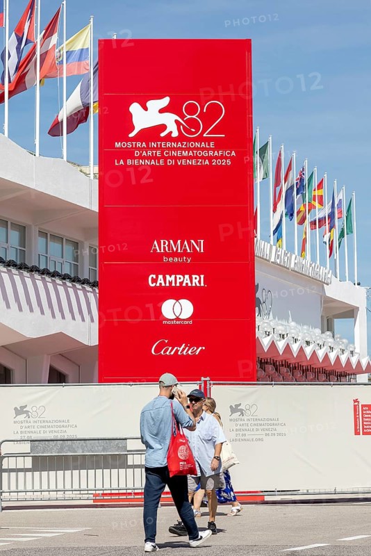 Venice, Italy - 3 September 2025: Palazzo del Cinema during the 82nd Venice International Film Festival