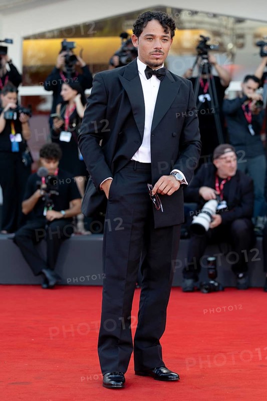 Venice, Italy - 2 September 2025: Anthony Ramos Martinez during the red carpet of - A house of Dynamite - during the 82nd Venice International Film Festival