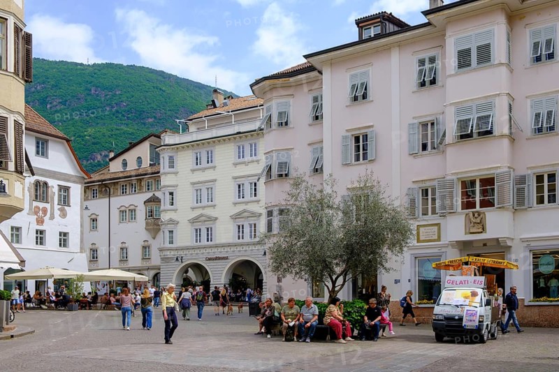 Kornplatz, Bolzano, South Tyrol, Italy