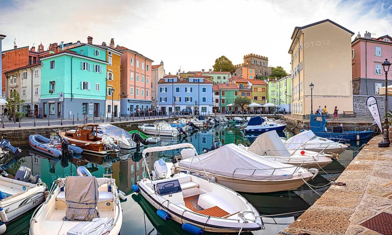 Mandracchio di Muggia in Muggia, Friuli-Venezia Giulia, Italy